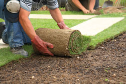 laying-sod-for-outdoor-landscaping